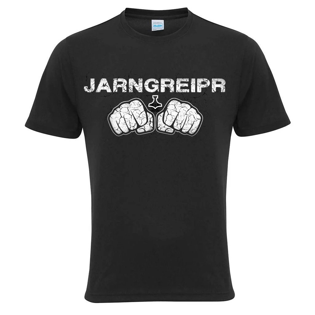 Gym Short-sleeve, Jarngreipr, Black - Image 2
