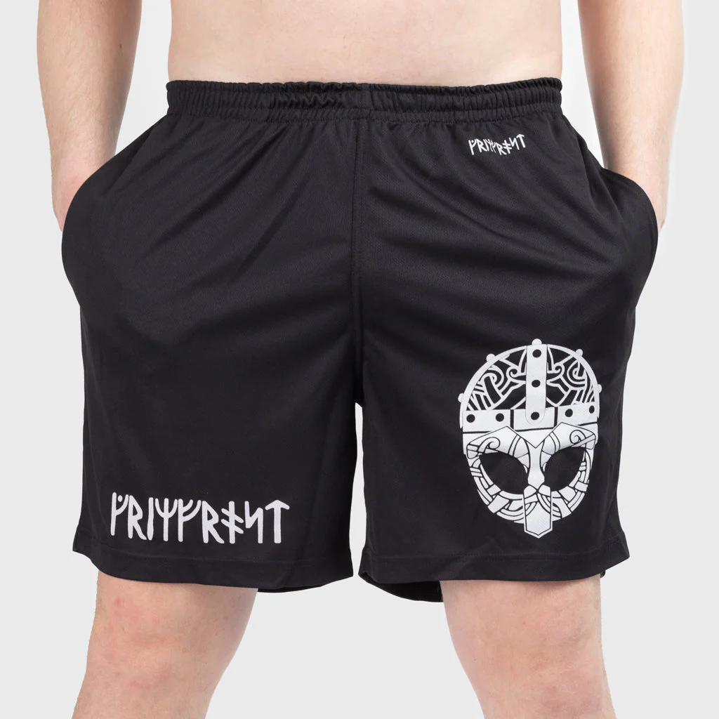 Gym Shorts, Grimfrost, Black - Image 2