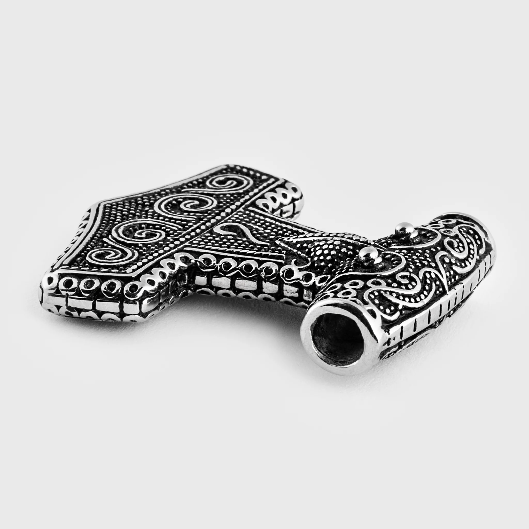 Skane Thor's Hammer, Large, Silver - Image 3