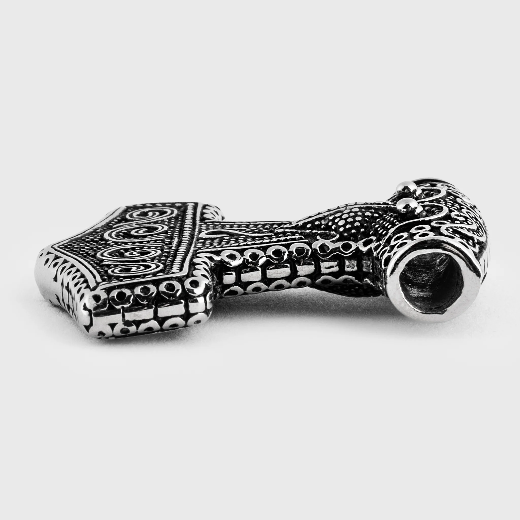 Skane Thor's Hammer, Large, Silver - Image 5