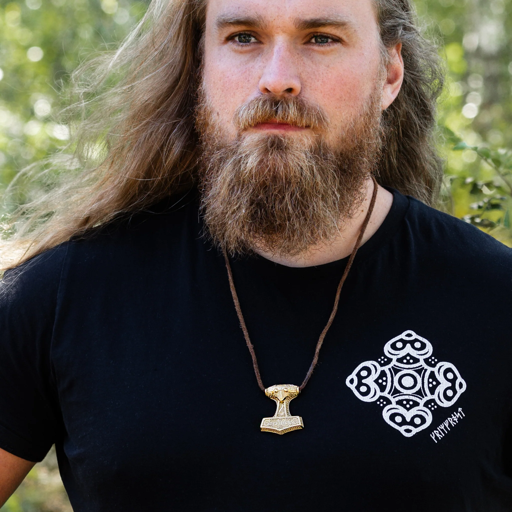Skane Thor's Hammer, XL, Gold Plated - Image 2