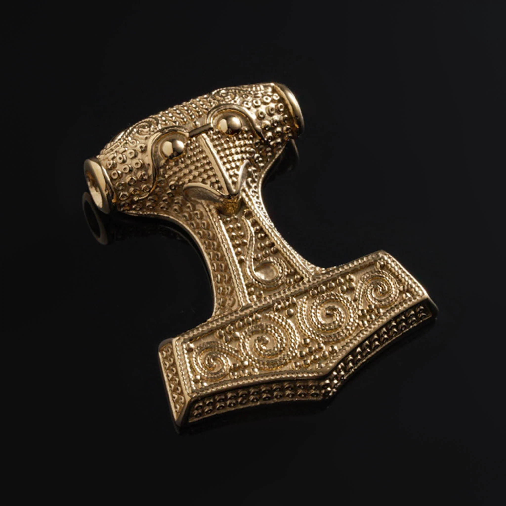 Skane Thor's Hammer, XL, Gold Plated - Image 3