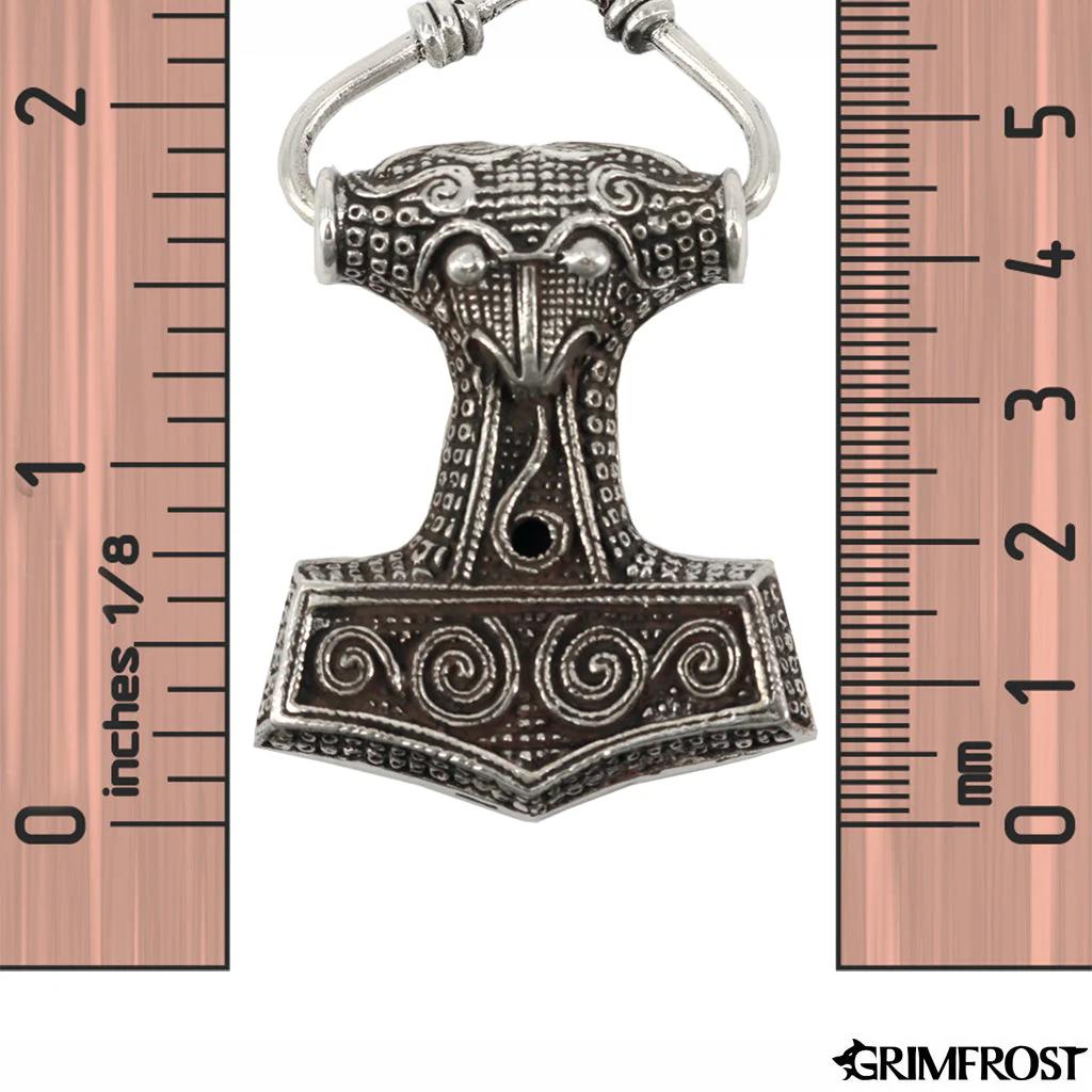 Skane Thor's Hammer, XL, Silver - Image 4