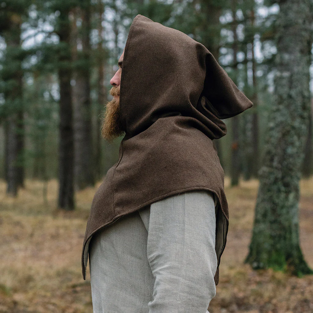 Skjoldehamn Hood, Brown - Image 2