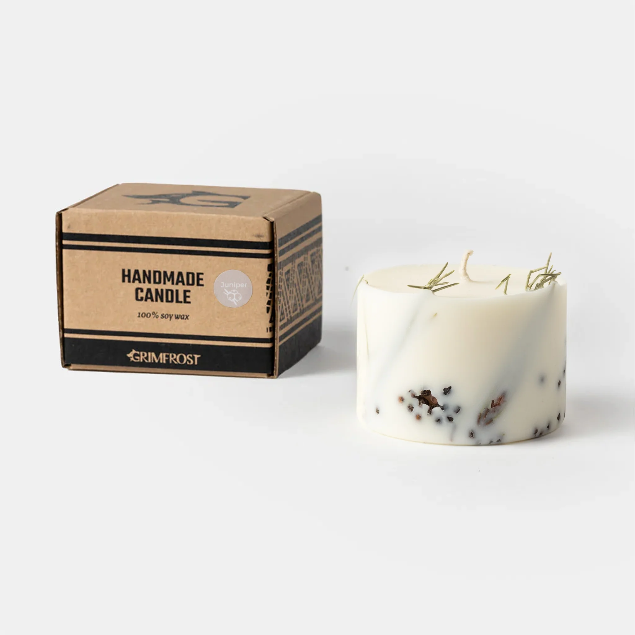 Soy Wax Candle, Juniper, Small - Image 2