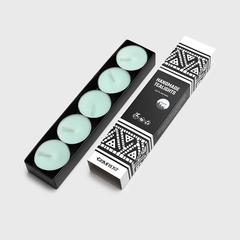 Soy Wax Tealights, Pine Forest - Image 3