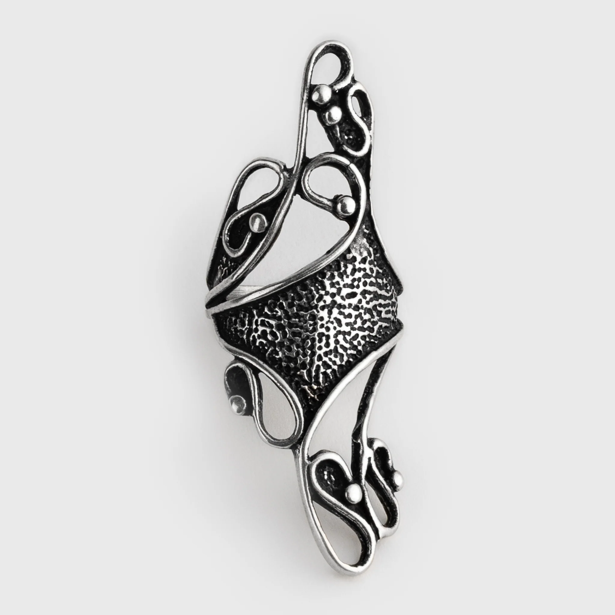 Swirls Ring, Sterling Silver - Image 3
