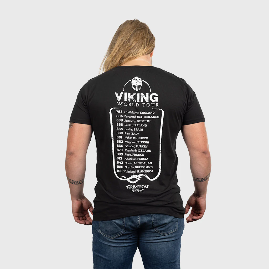 Premium T-shirt, World Tour, Black - Image 3