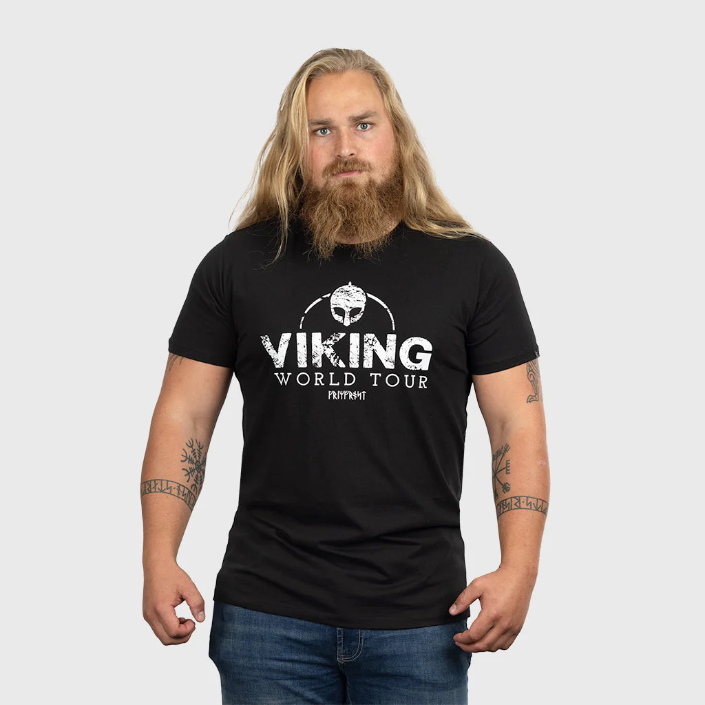 Premium T-shirt, World Tour, Black - Image 4