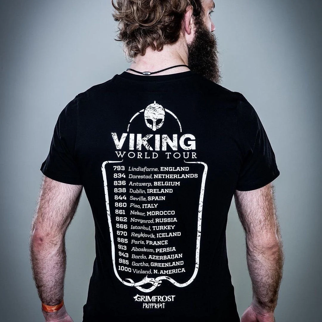 Premium T-shirt, World Tour, Black - Image 8