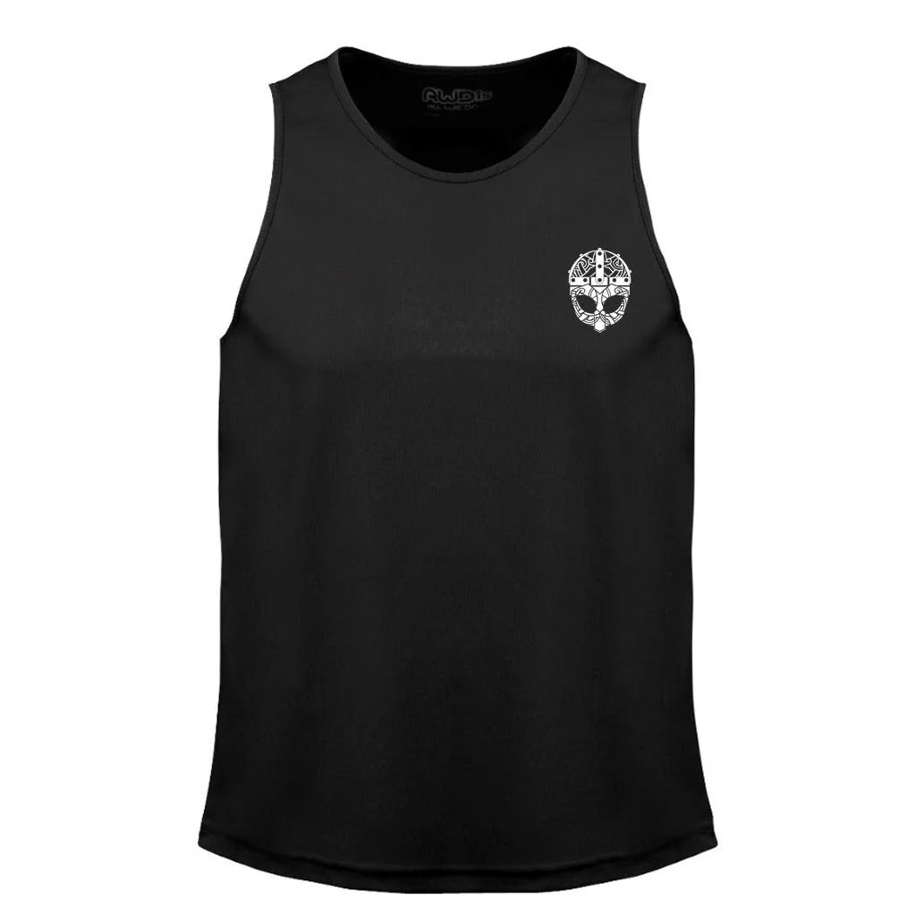 Gym Tank Top, Grimfrost, Black - Image 3