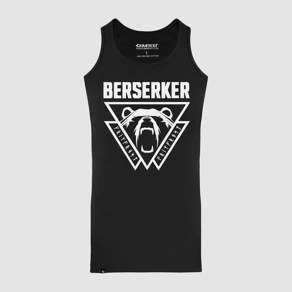 Premium Tank Top, Berserker, Black - Image 3