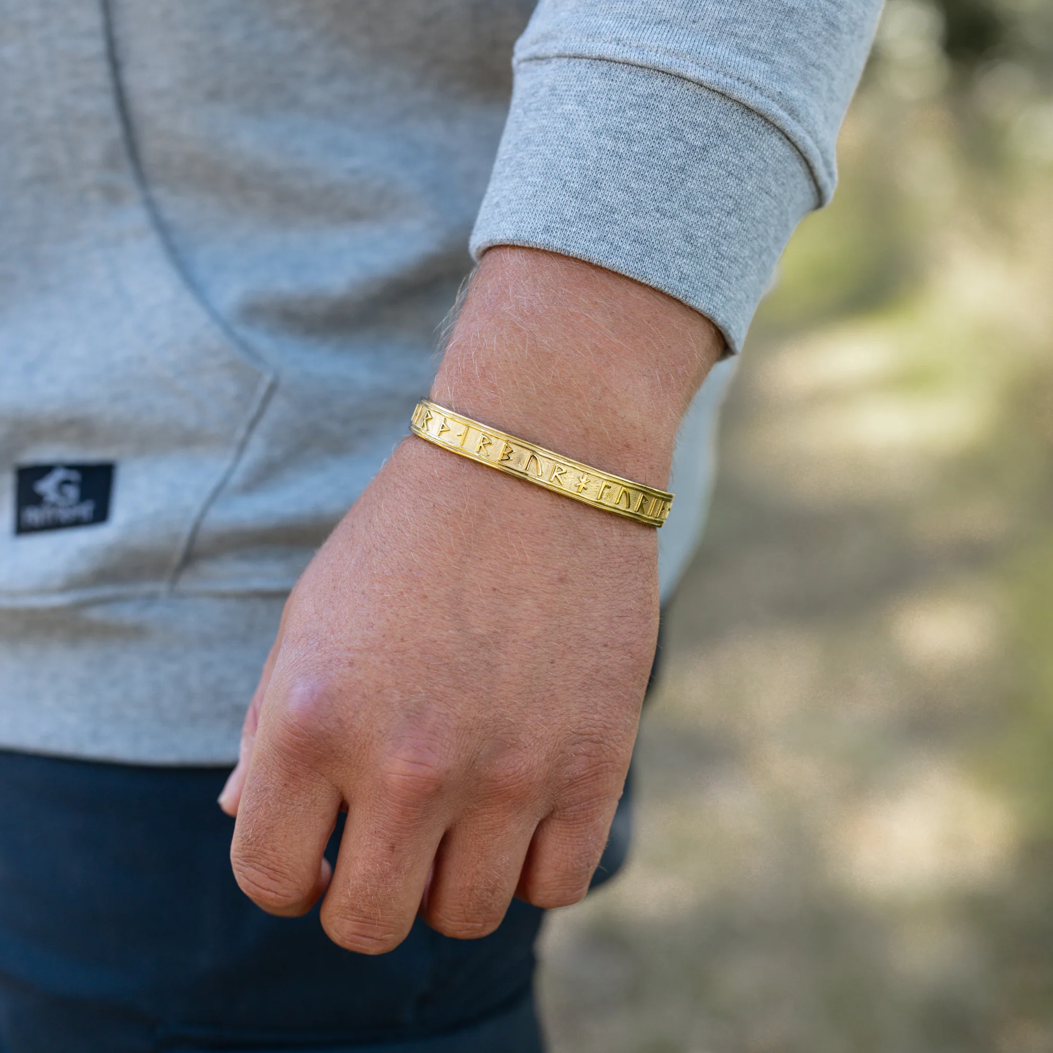 Thor Cuff, Gold Plated - Image 4
