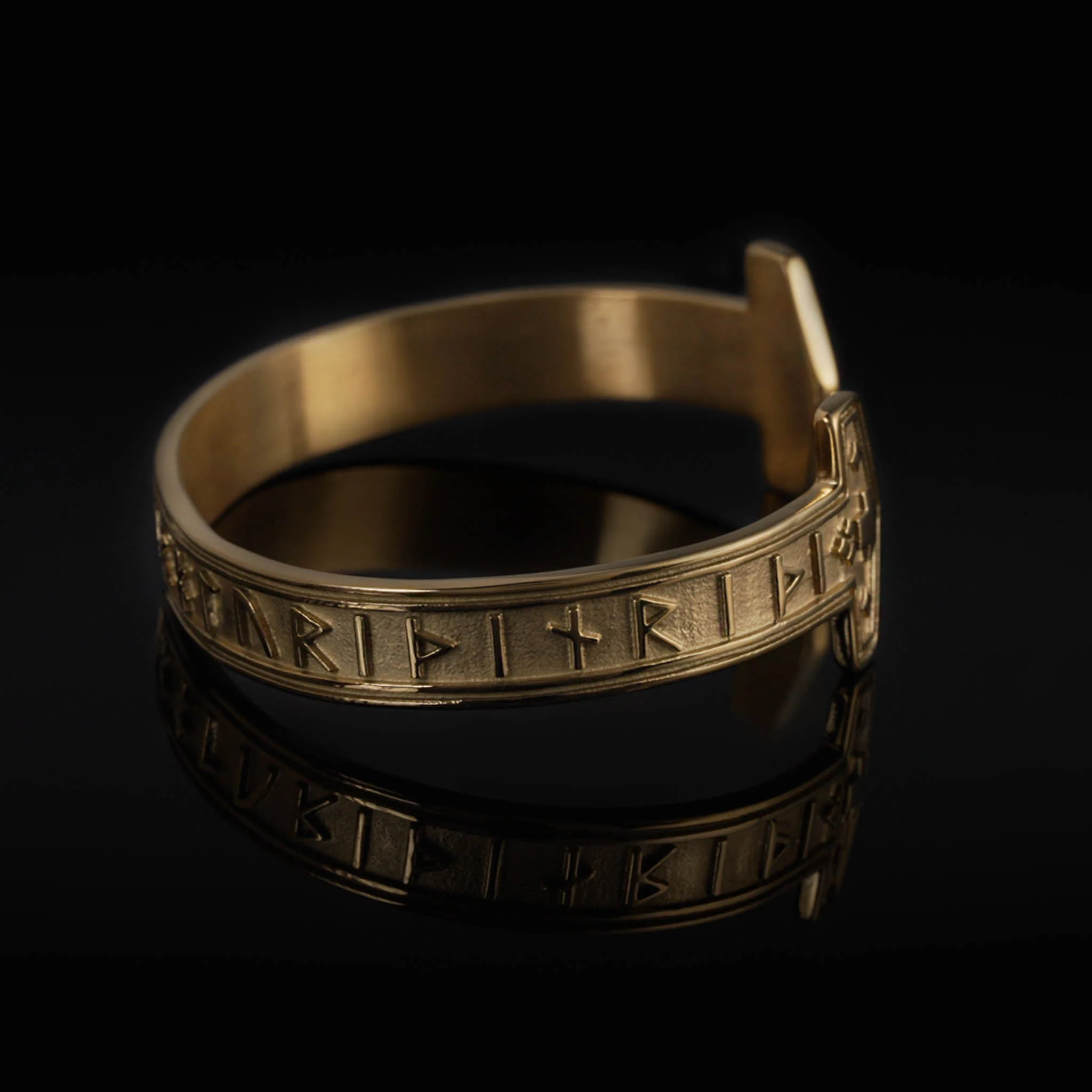 Thor Cuff, Gold Plated - Image 5