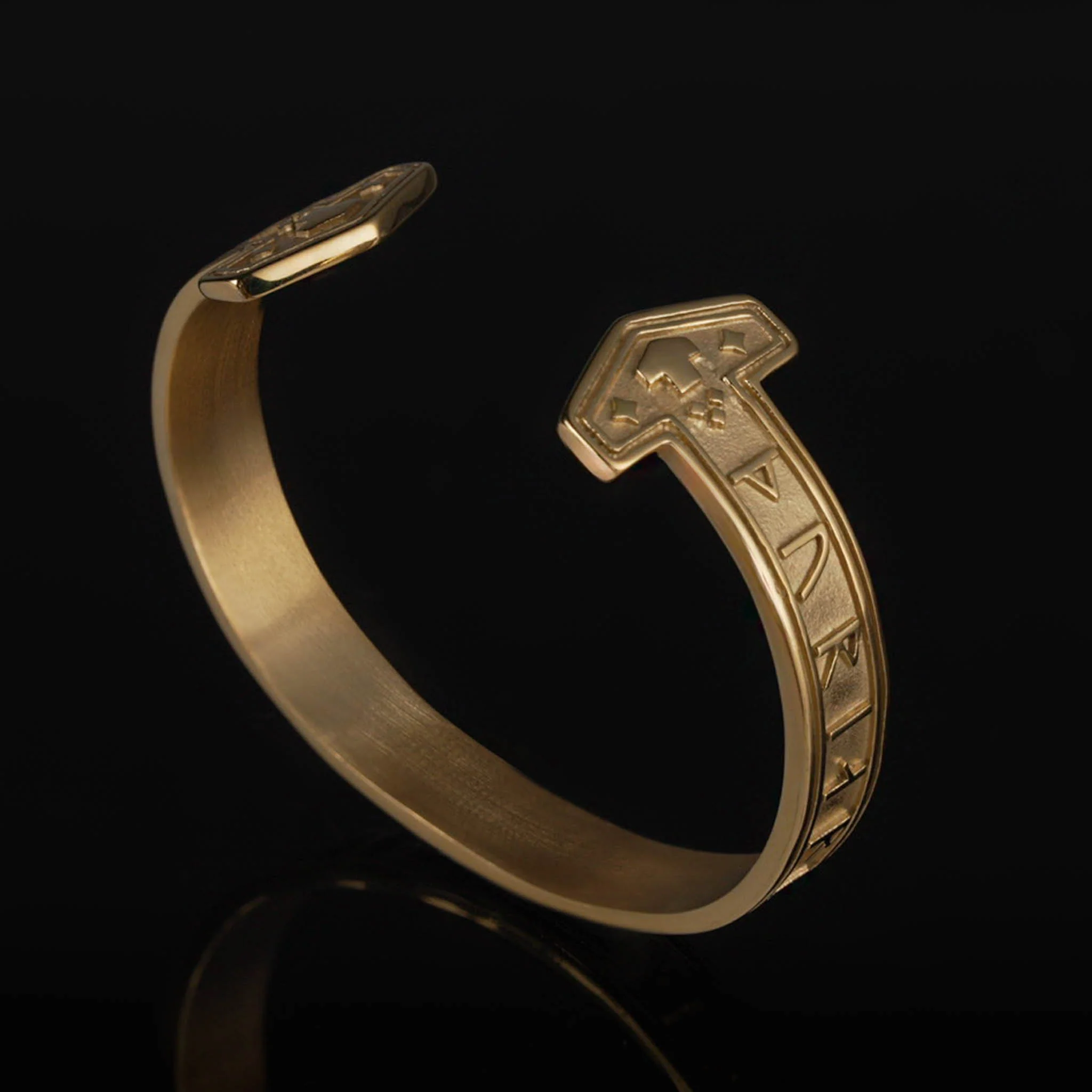 Thor Cuff, Gold Plated - Image 6