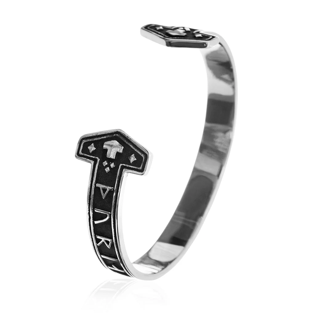 Thor Cuff, Stainless Steel - Image 3