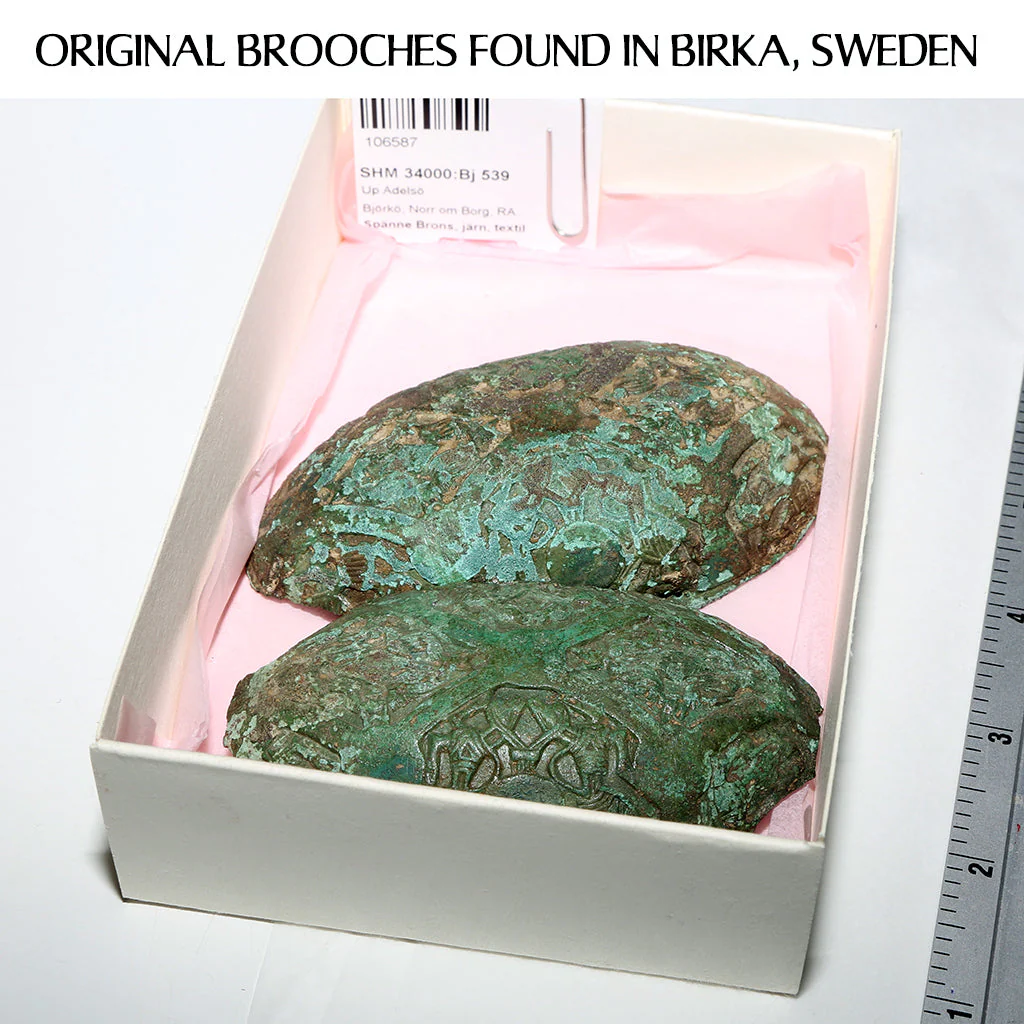 Tortoise Brooches, BJ 539, Birka - Image 3