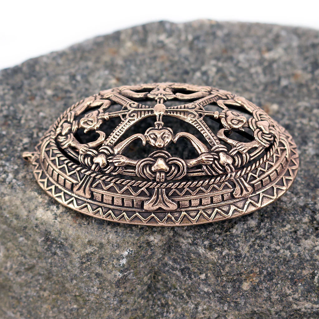 Tortoise Brooches, Borre - Image 3