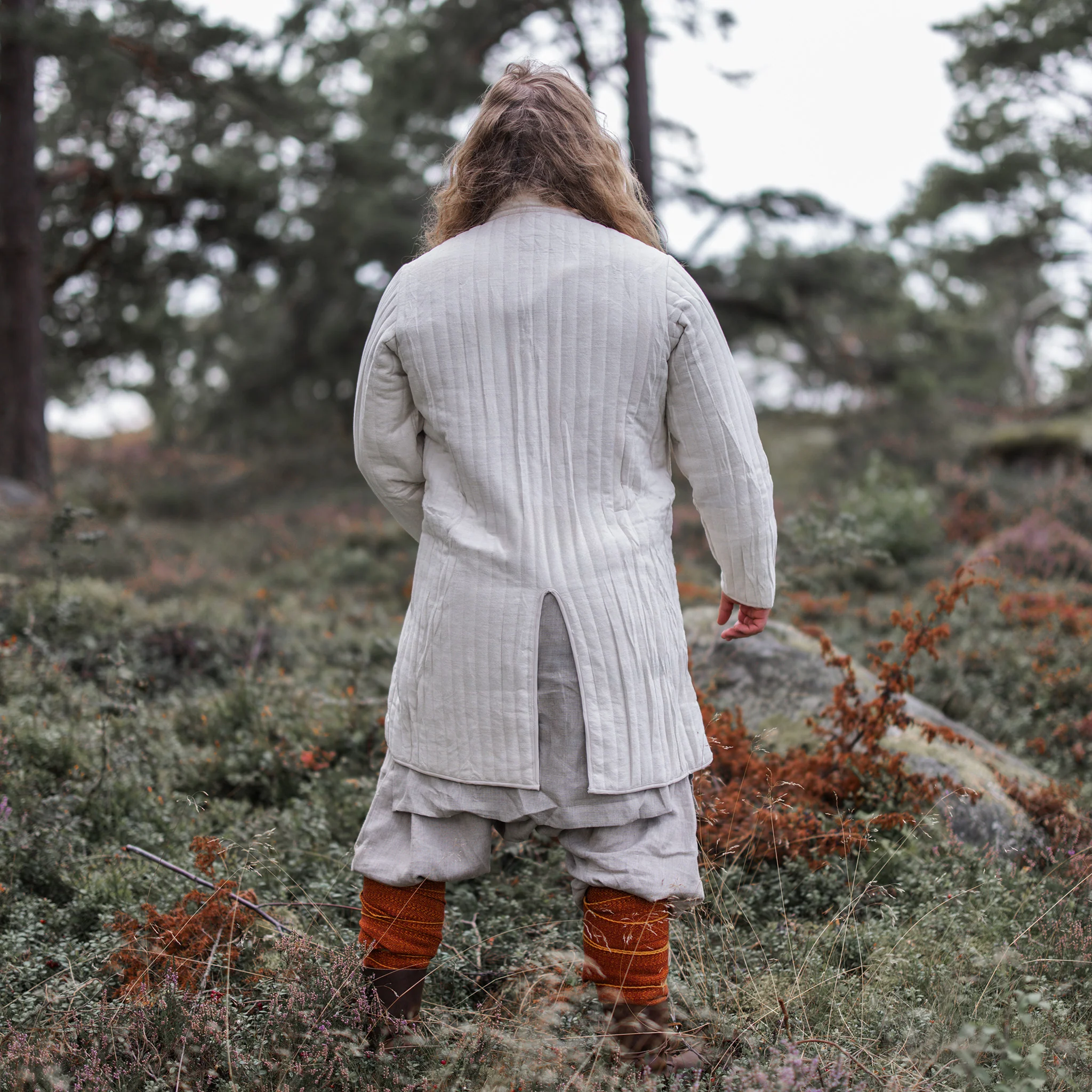 Treyja, Padded Coat, Off White - Image 2