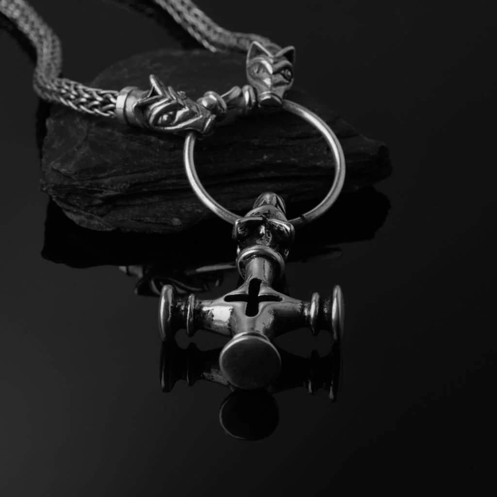 Valhalla Wolf Chain, Set 3, Silver - Image 4