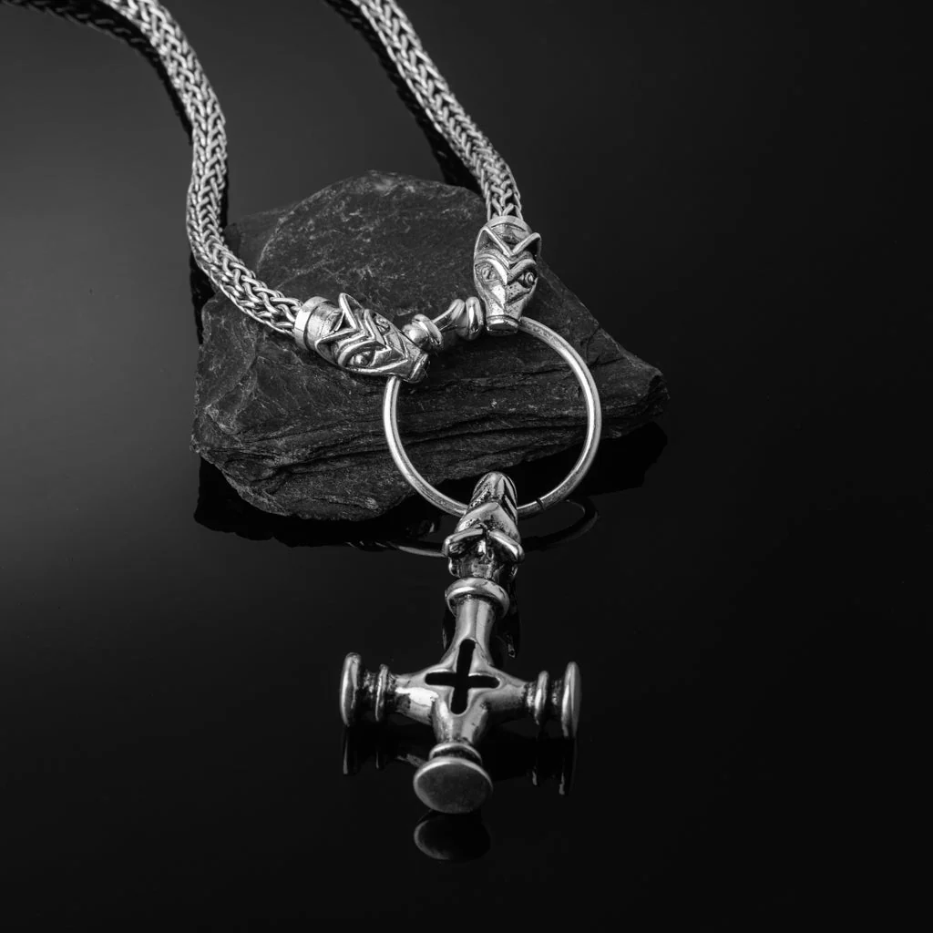 Valhalla Wolf Chain, Set 3, Silver - Image 5