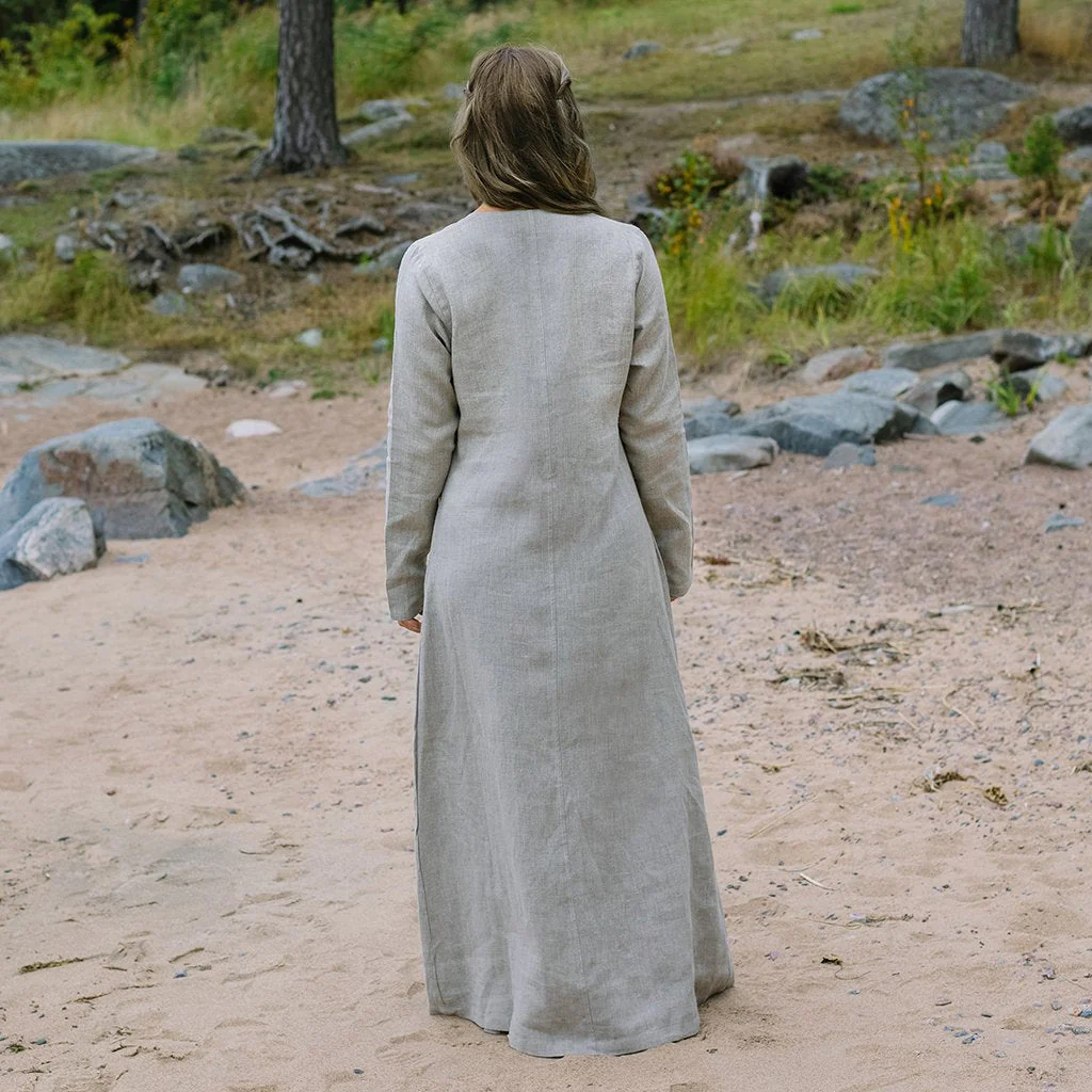 Viking Apron Dress, Red - Image 6