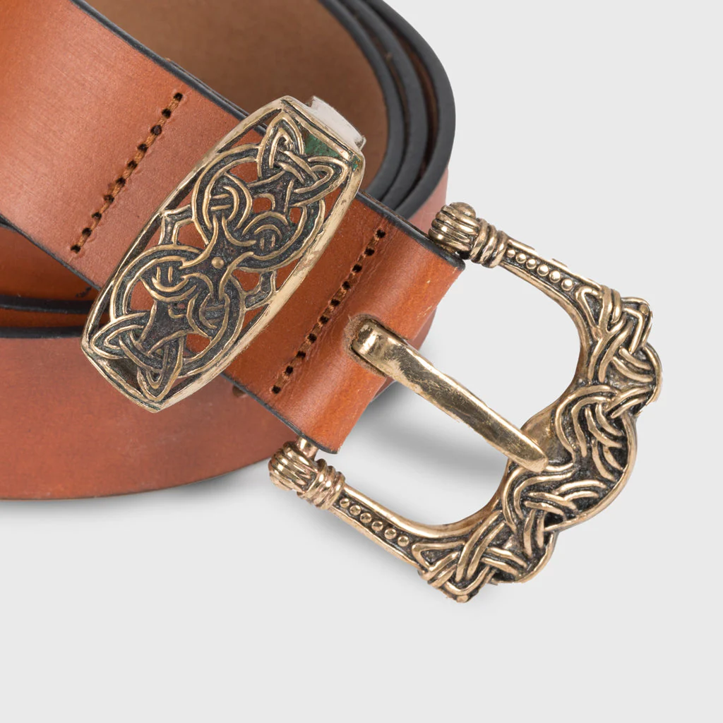 Viking Belt, Gokstad, Chestnut - Image 3