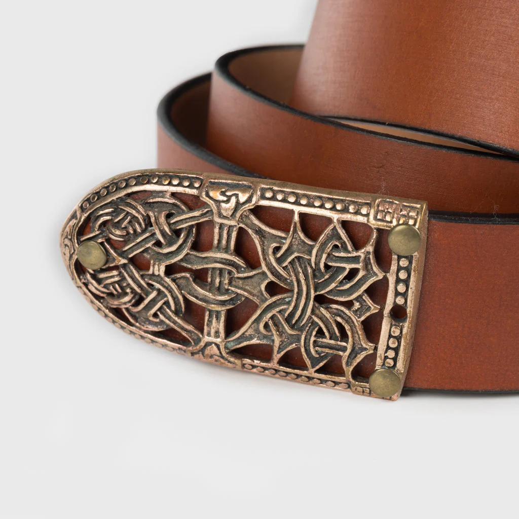 Viking Belt, Gokstad, Chestnut - Image 4