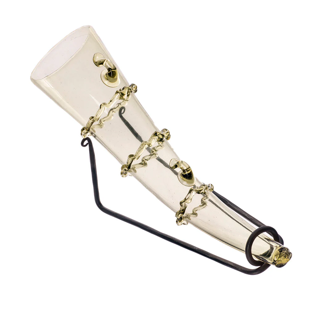 Viking Glass Horn with stand - Image 4