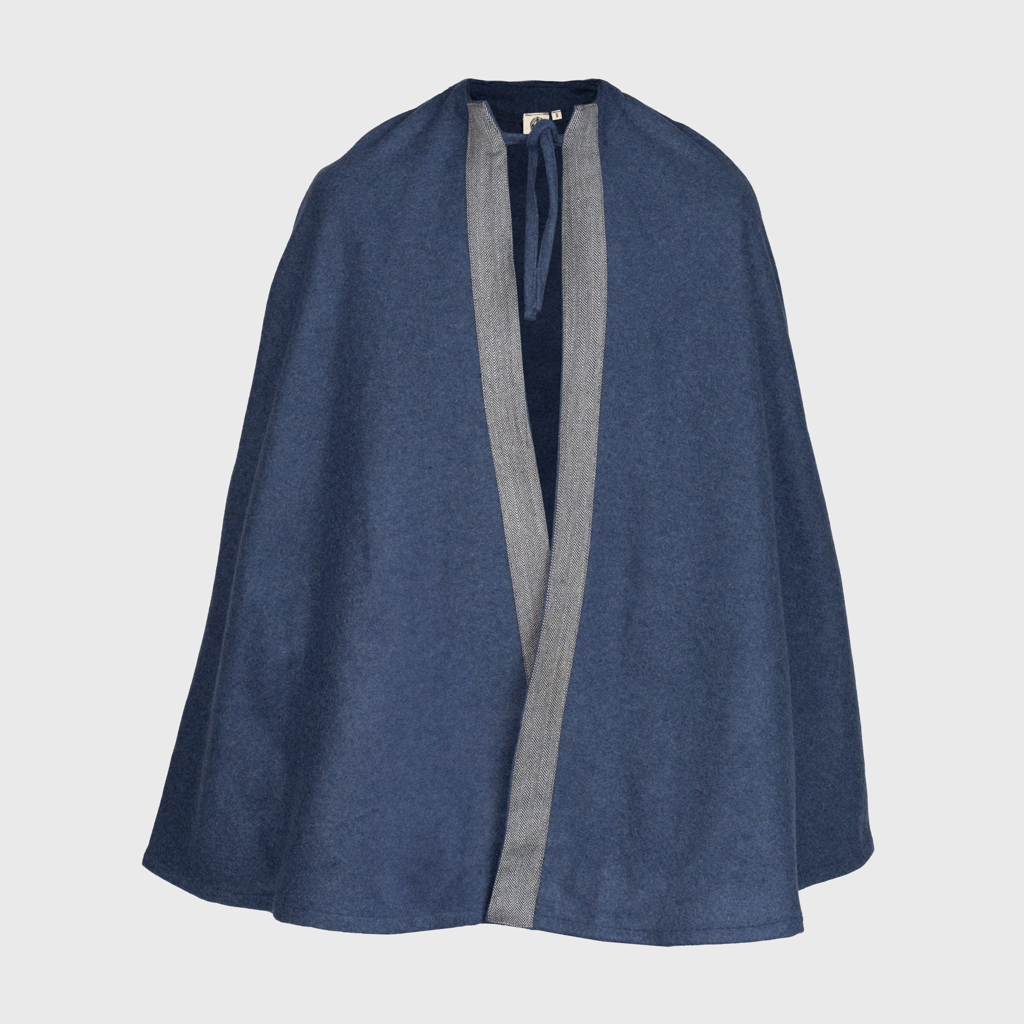 Viking Half-circle Cloak, Blue - Image 3