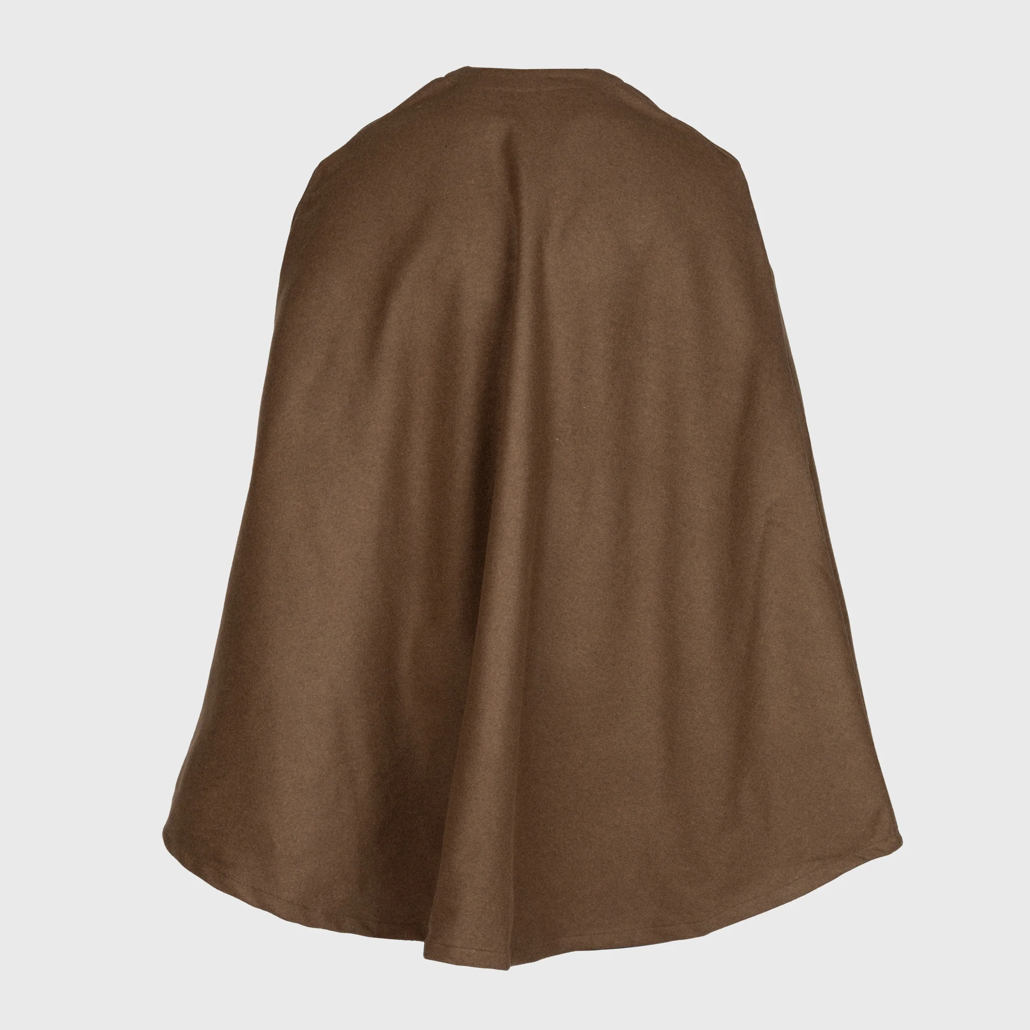 Viking Half-Circle Cloak, Brown - Image 3