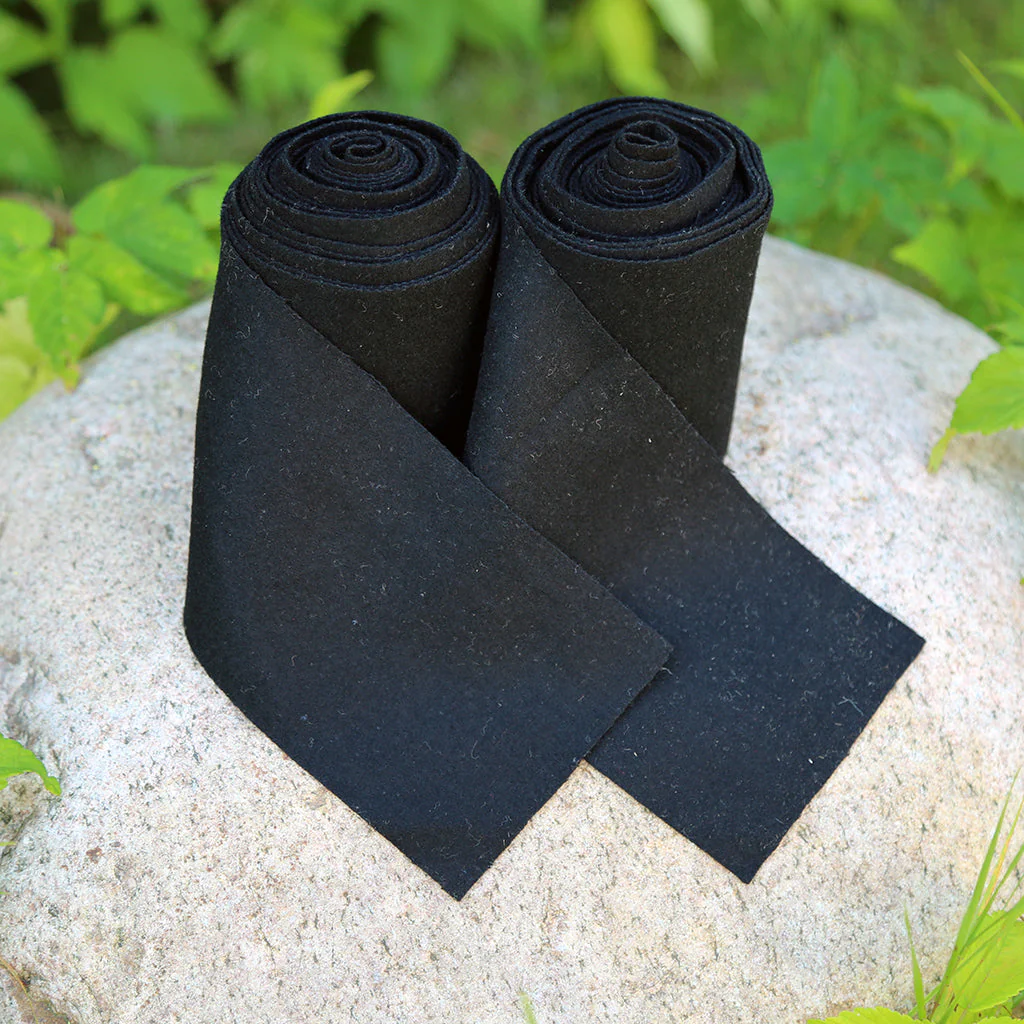 Viking Leg Wraps, Black