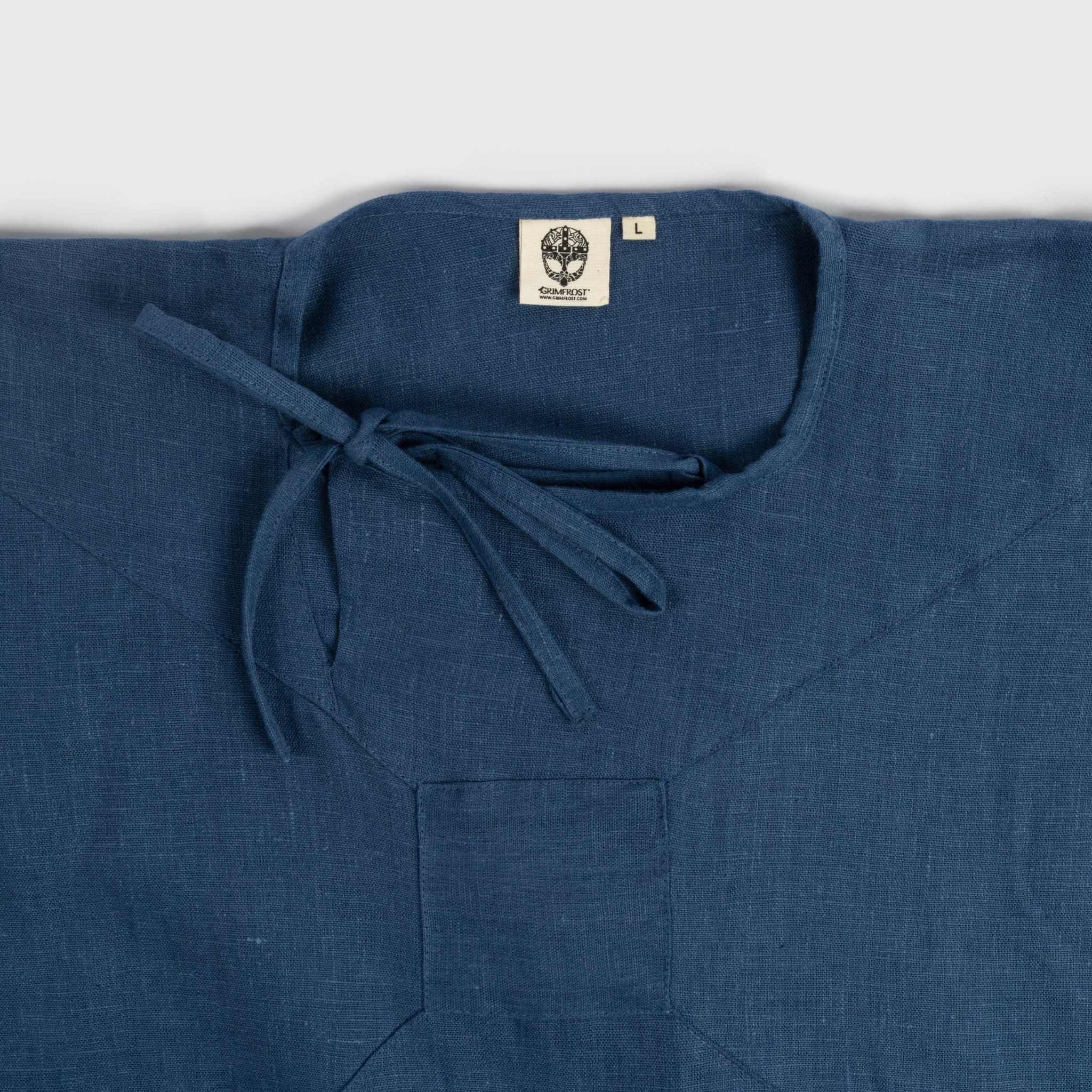 Viking Viborg Shirt, Linen Blue - Image 5