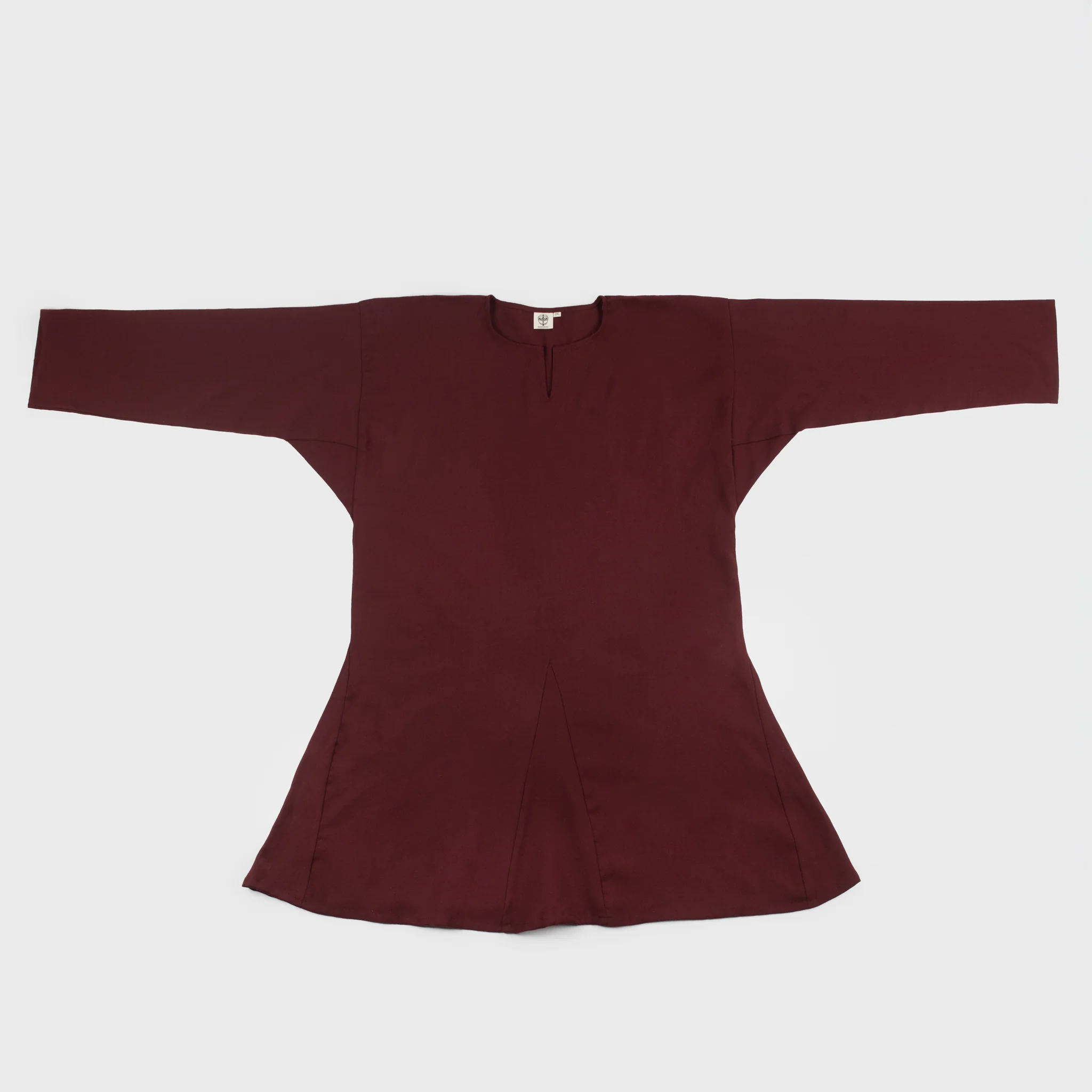 Viking Wool Kyrtill, Red - Image 2