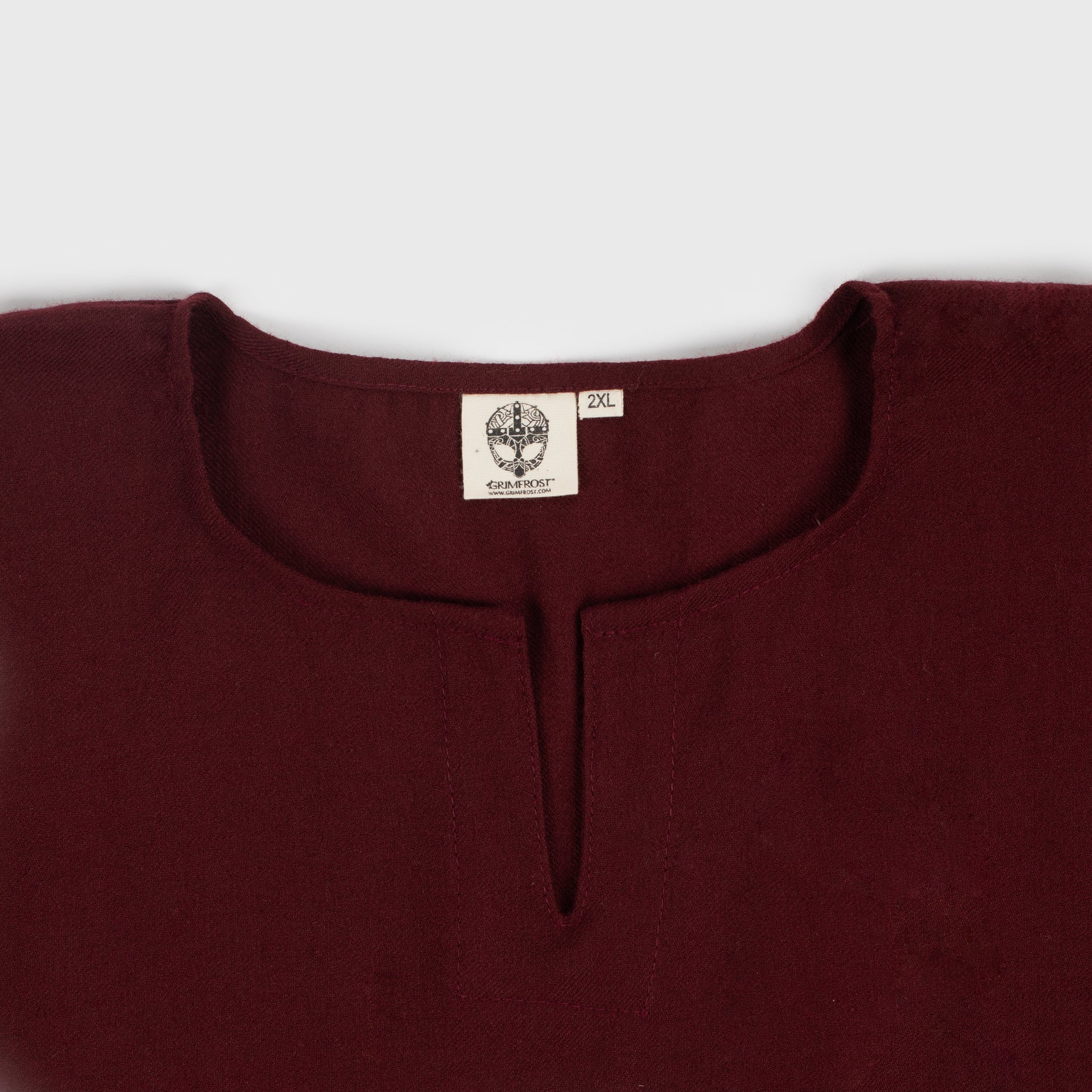 Viking Wool Kyrtill, Red - Image 6