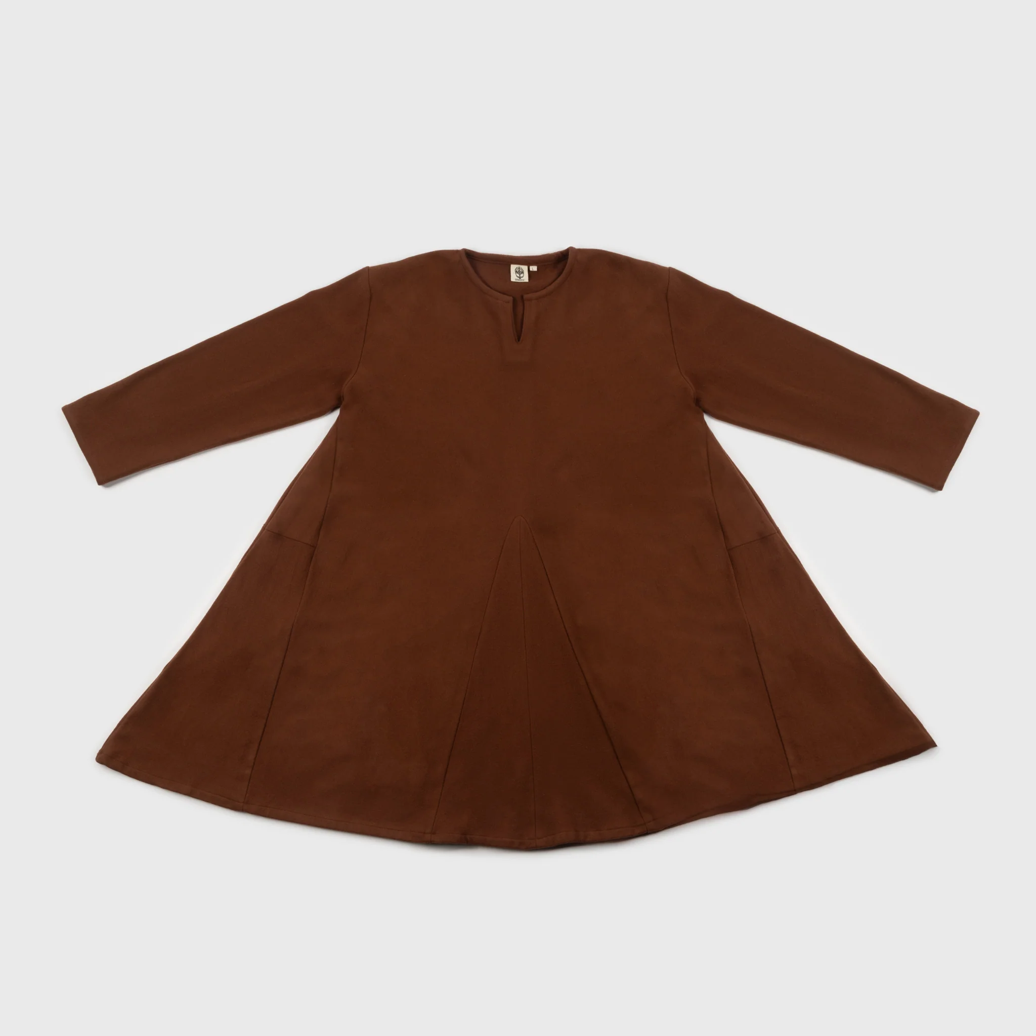 Viking Wool Tunic, Moselund, Rust - Image 2