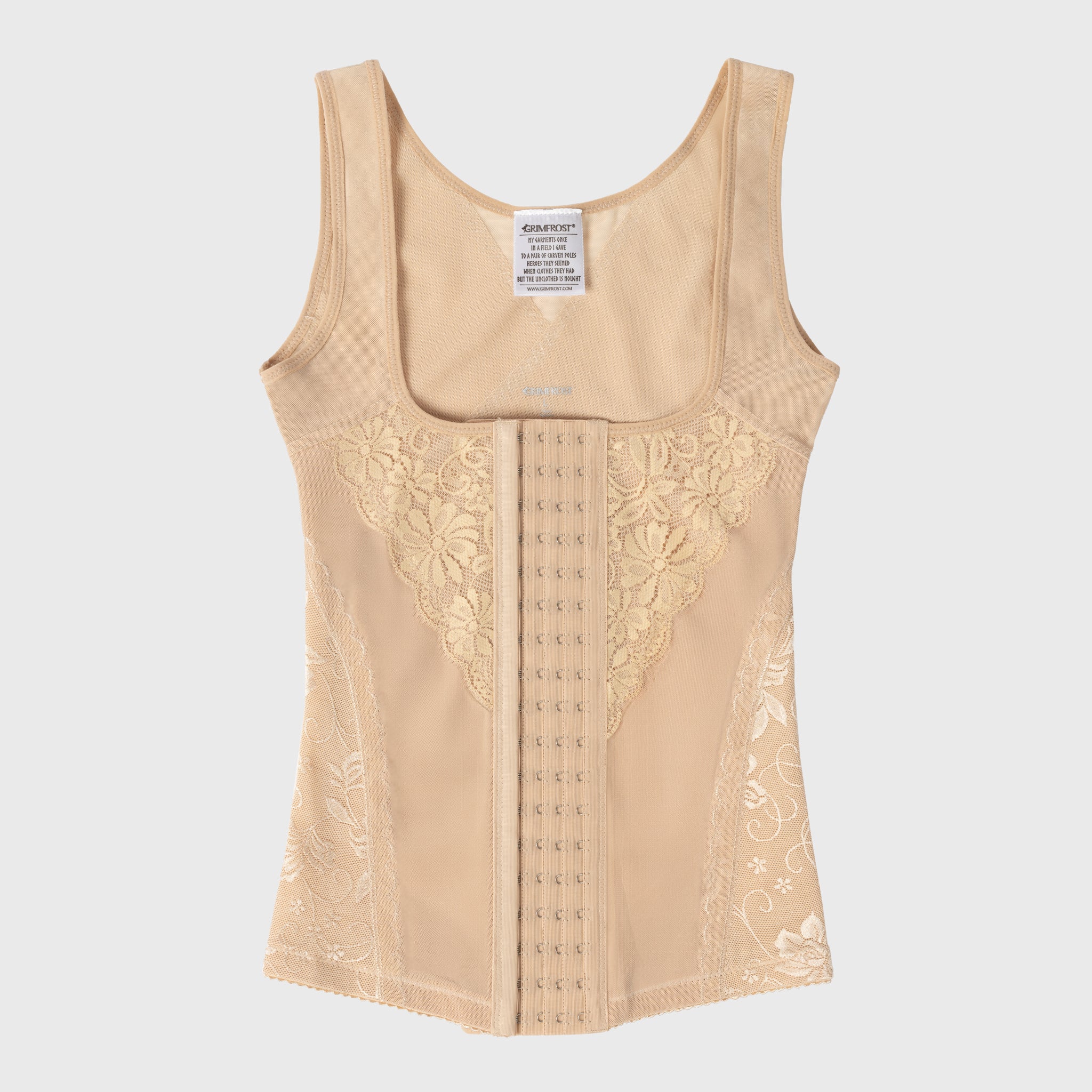 Waist Shaping Corset, Sand - Image 2