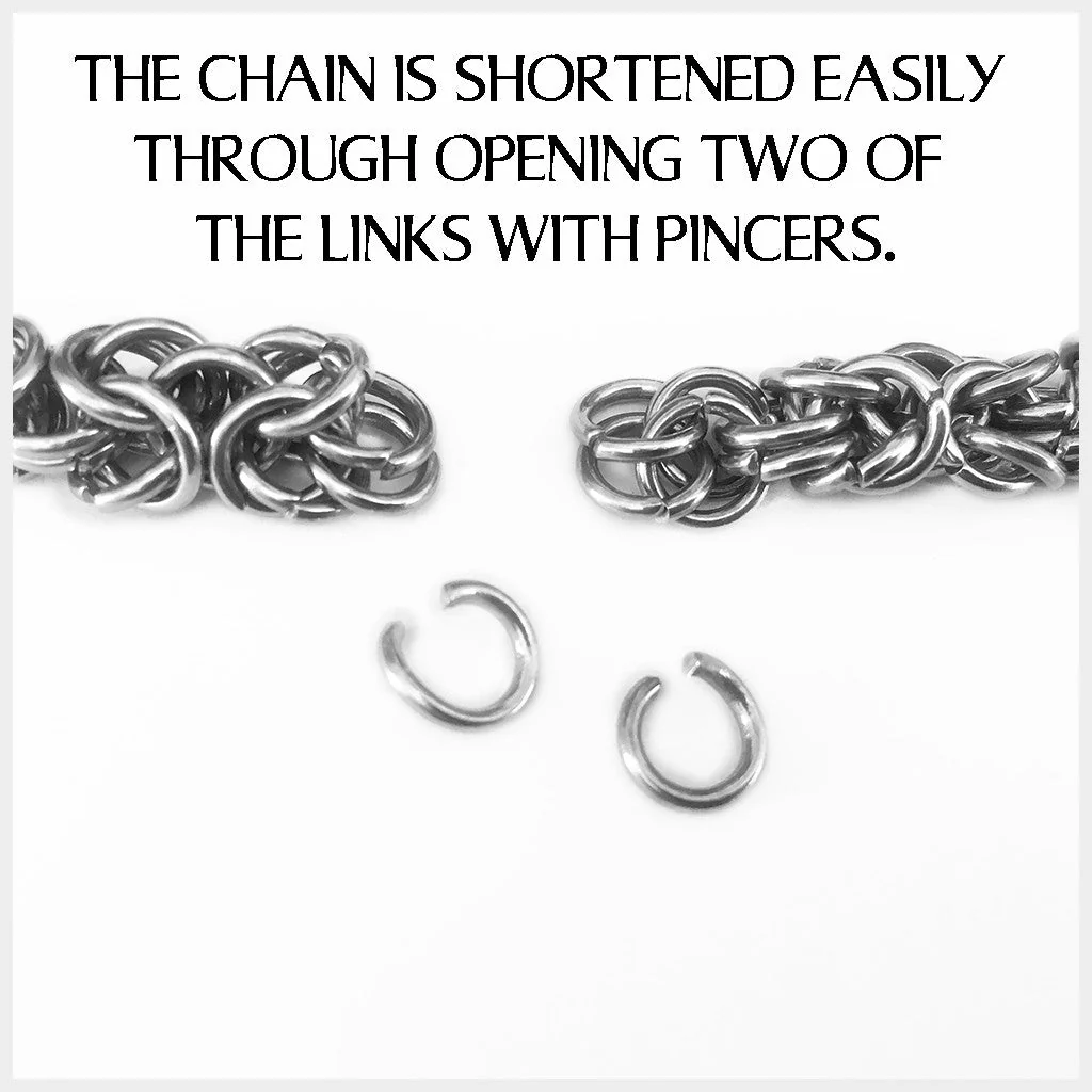 Wolf King Chain, Set 3, Stainless Steel - Image 4