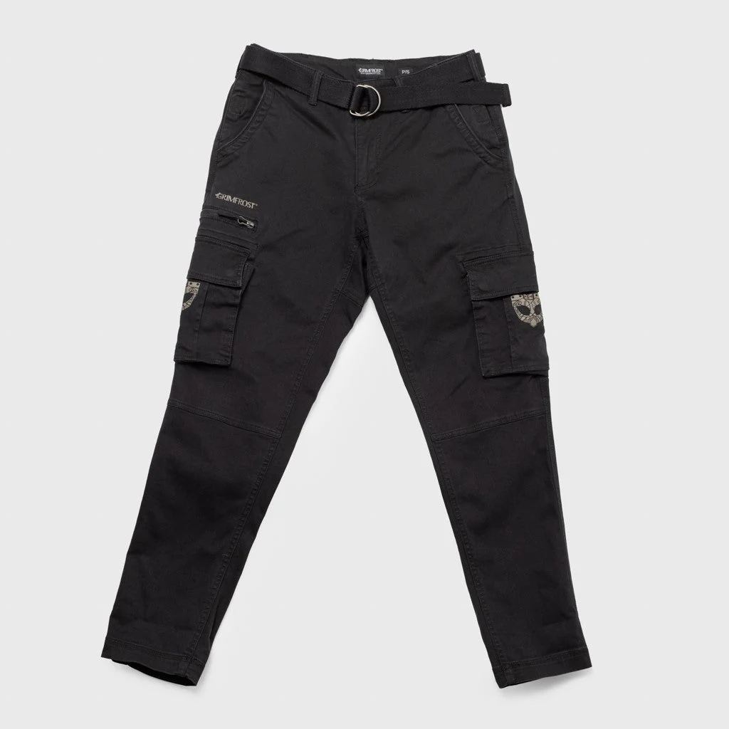 Women's Grimfrost Cargo Pants, Black - Image 4