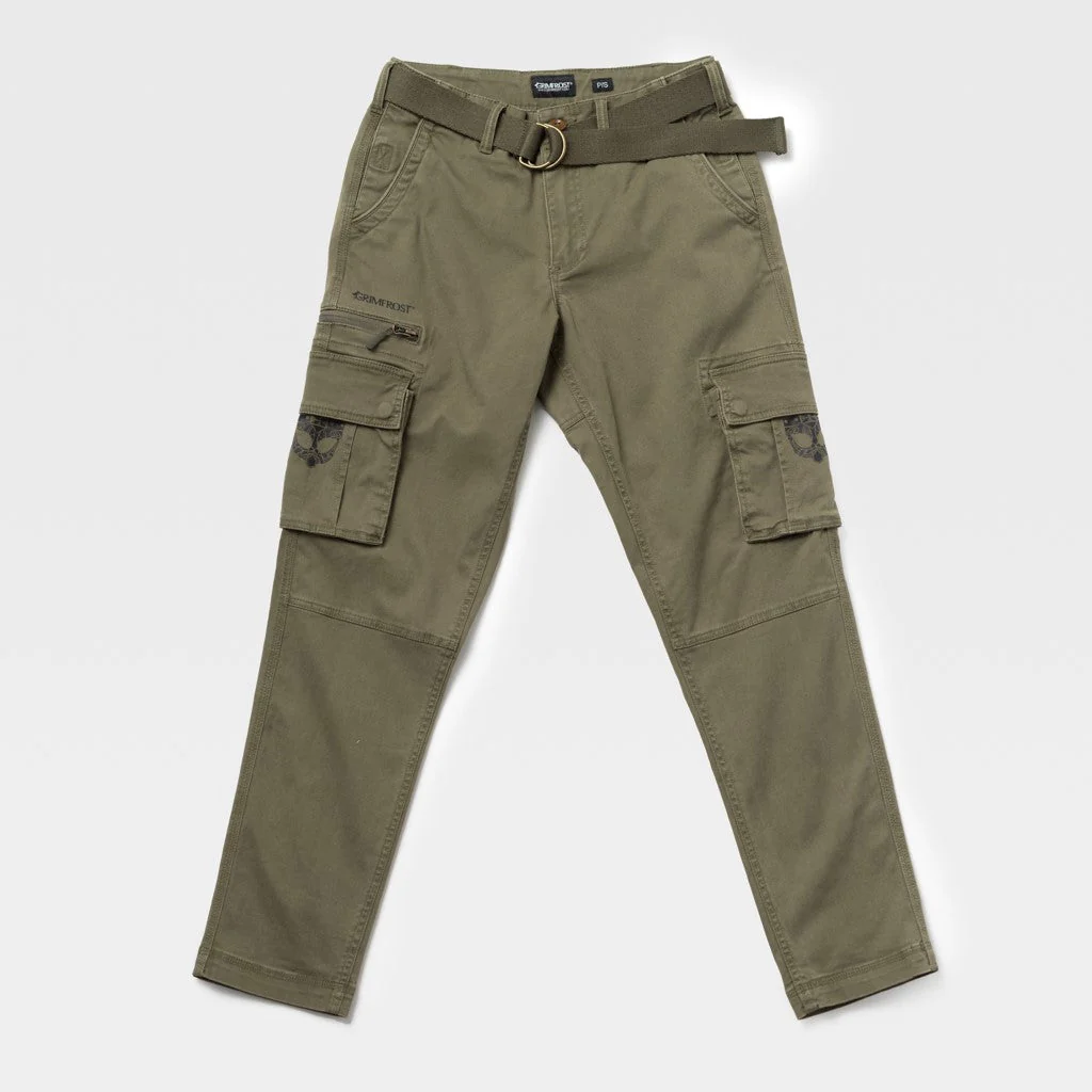Women's Grimfrost Cargo Pants, Green - Image 2