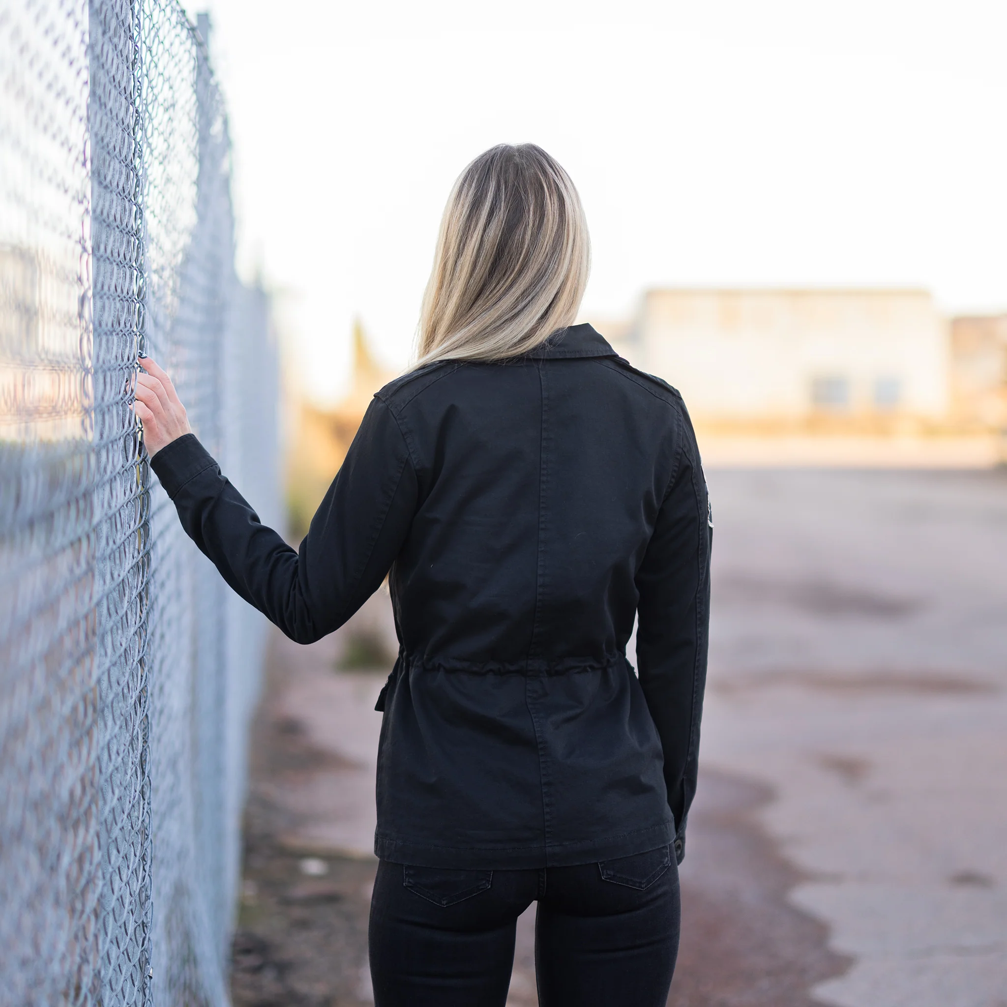 Women's Grimfrost's Field Jacket, Black - Image 2