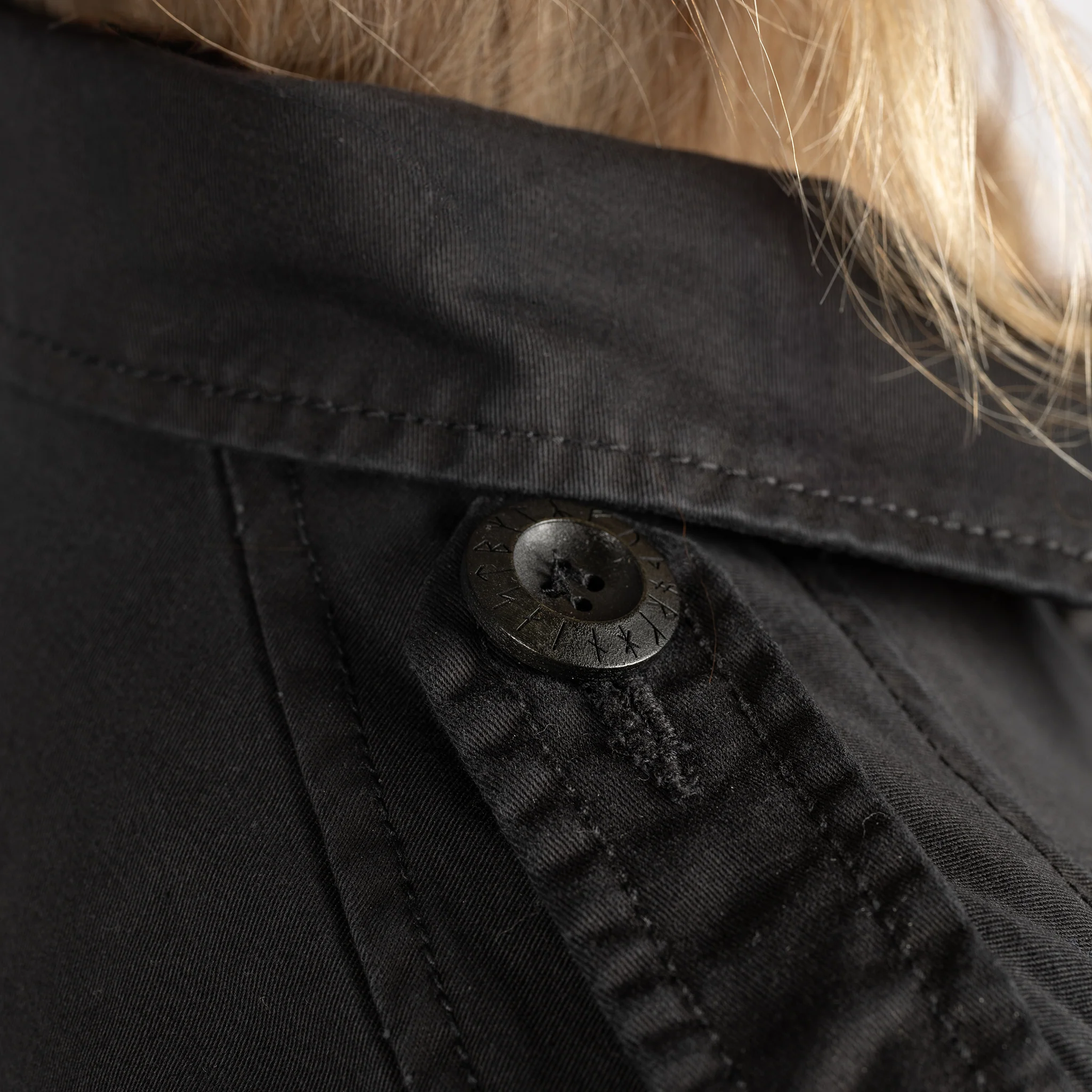 Women's Grimfrost's Field Jacket, Black - Image 7