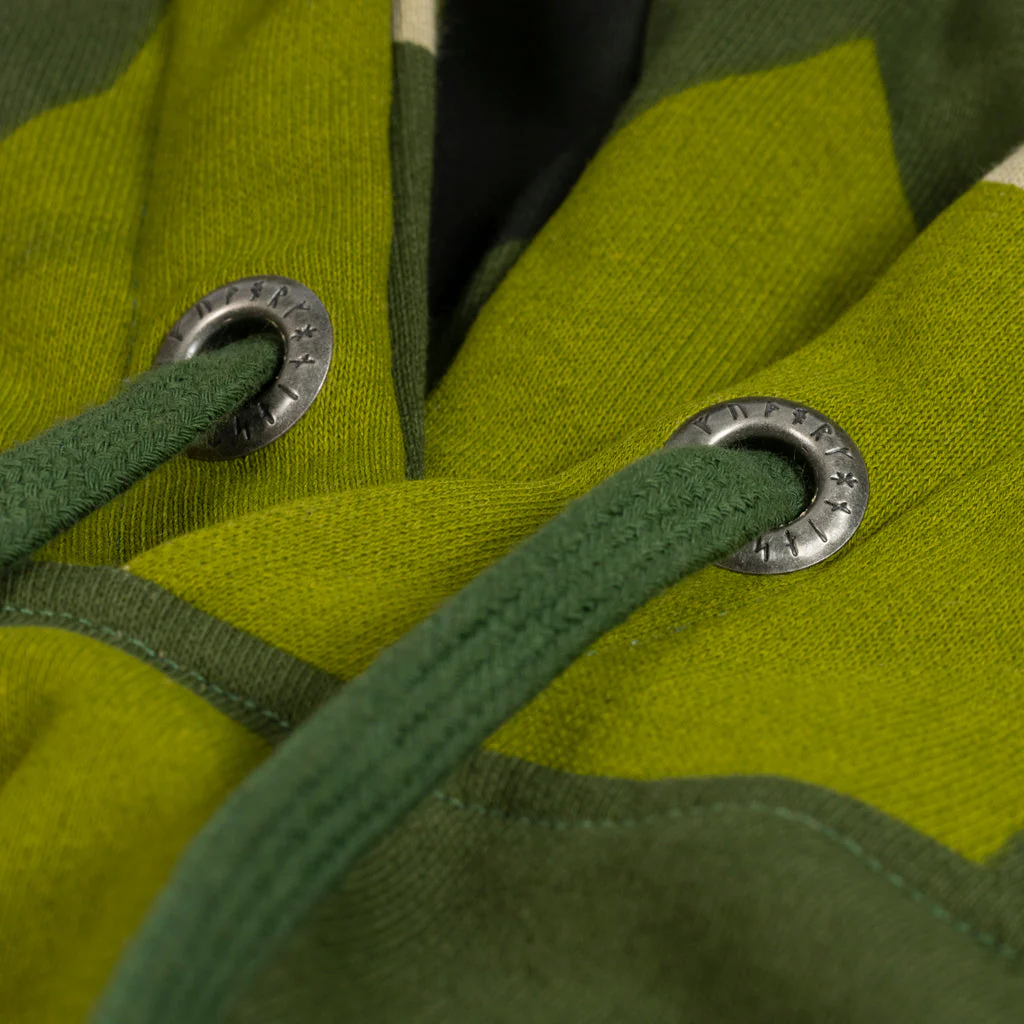 Women's Premium Hoodie, Grimfrost, M90 Green Camo - Image 3