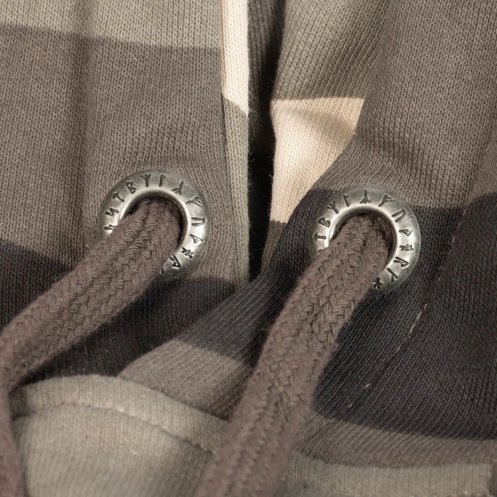 Women's Premium Hoodie, Shieldmaiden, M90 Brown Camo - Image 3