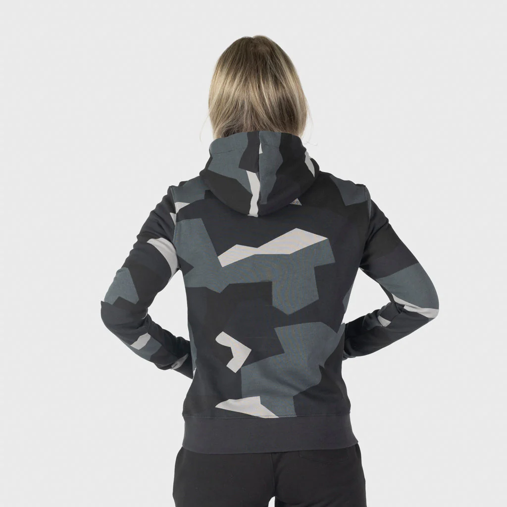 Women's Premium Hoodie, Valkyrie, M90 Grey Camo - Image 2