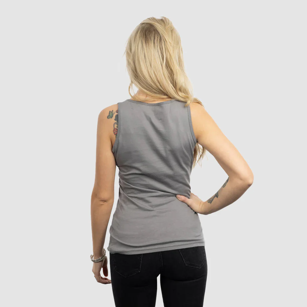 Women's Premium Tank Top, Grimfrost, Grey - Image 3