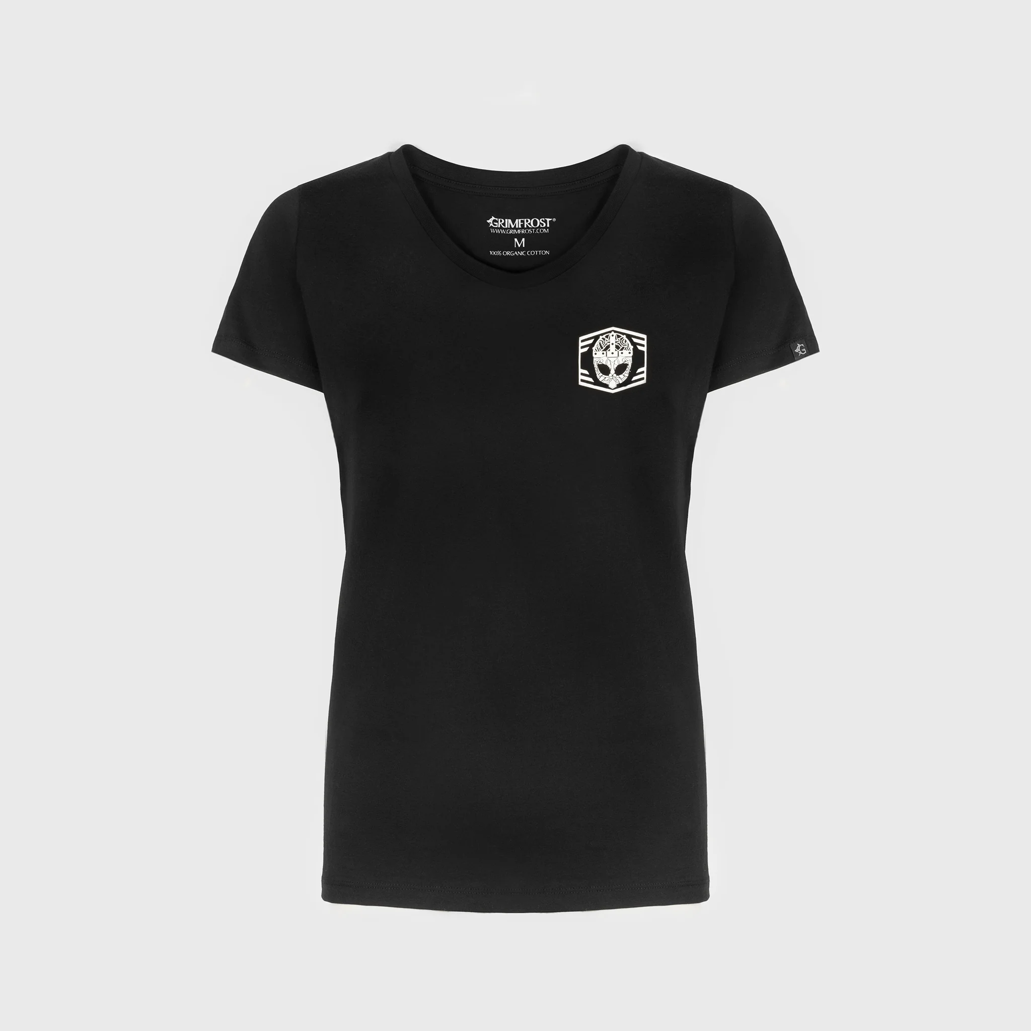 Women's Premium T-shirt, Clan Helmet, Black