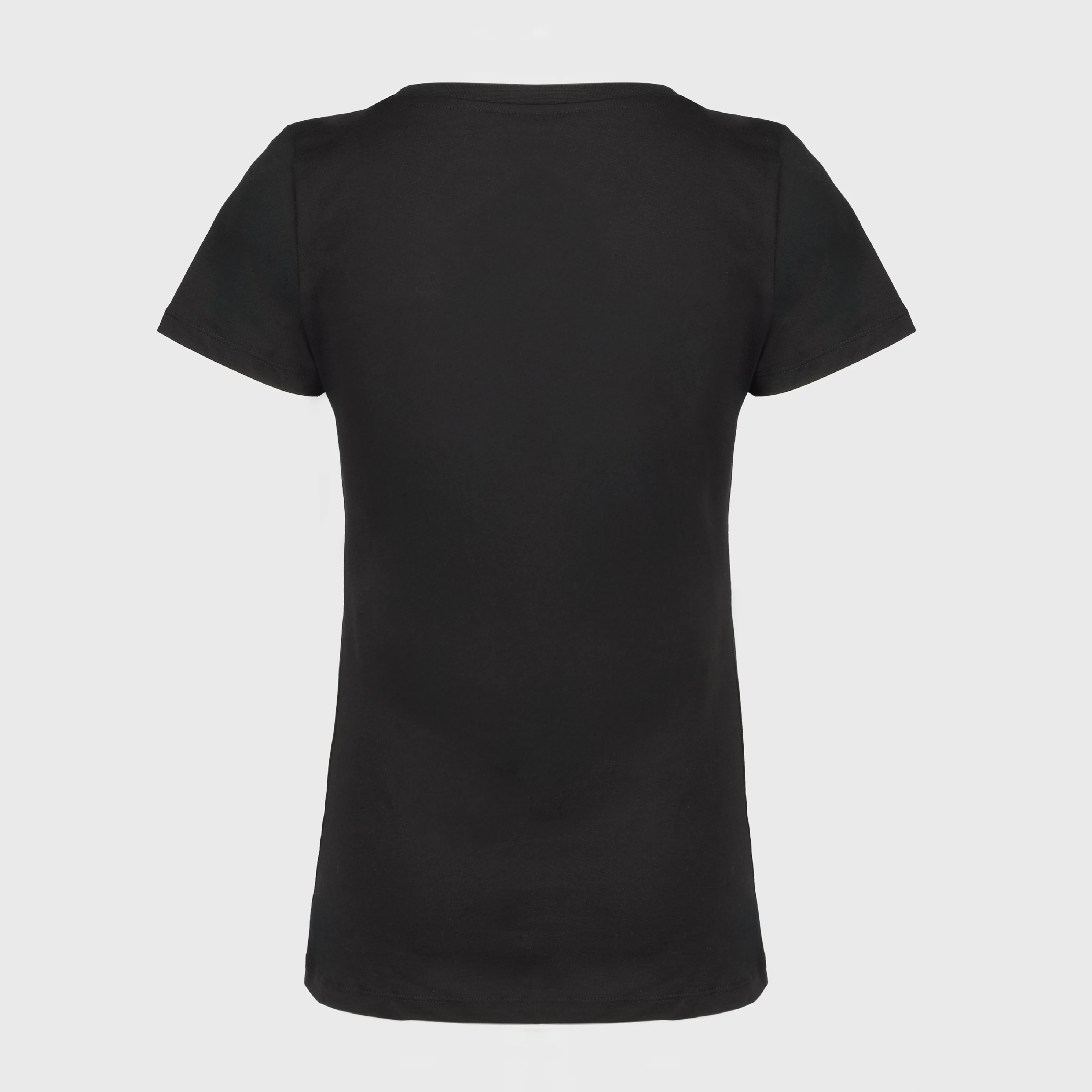 Women's Premium T-shirt, Clan Helmet, Black - Image 2