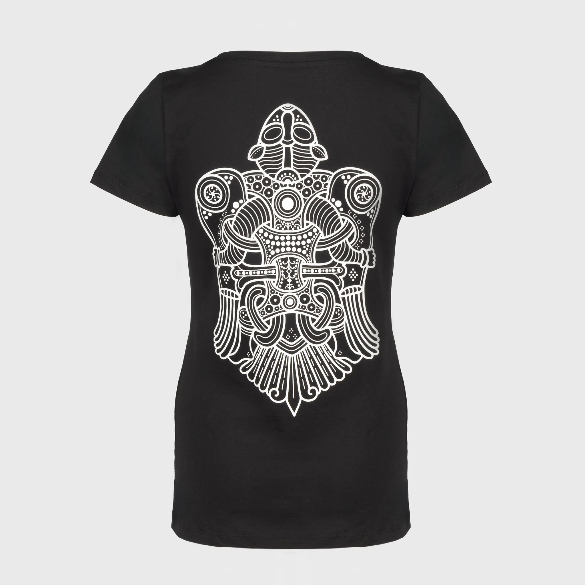 Women's Premium T-shirt, Volund, Black - Image 4