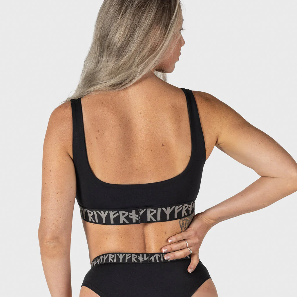 Women's Sport Bralette, Black - Image 2